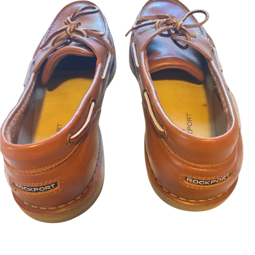 Rockport Men's Brown Boat Shoes Size 14 Excellent condition - Picture 3 of 5